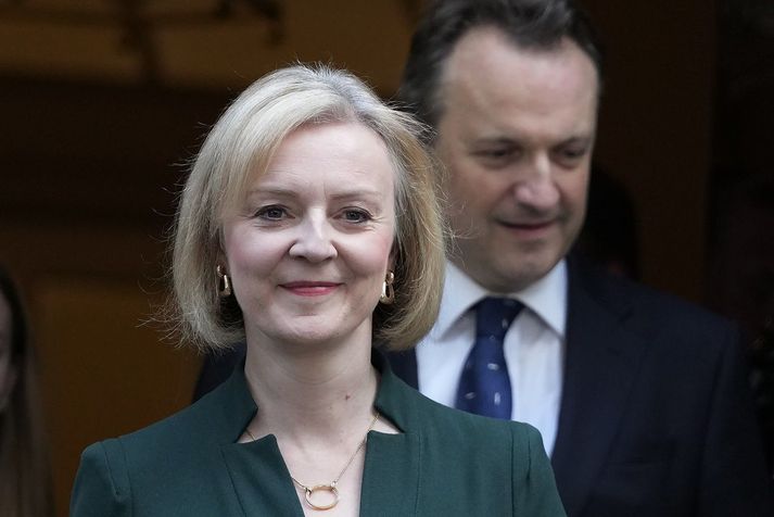 Liz Truss, fyrrverandi utanríkisráðherra og fyrrverandi forsætisráðherra Bretlands.