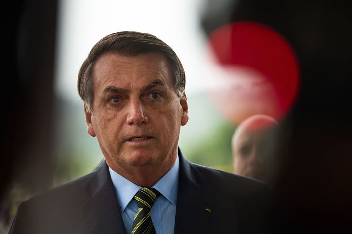 Jair Bolsonaro, forseti Brasilíu.