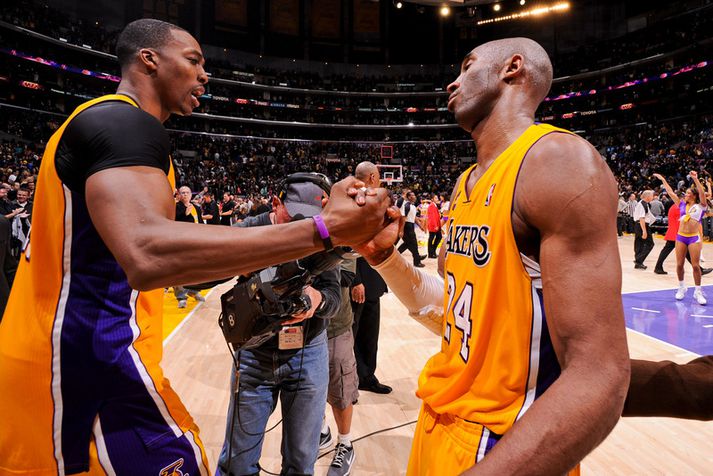 Dwight Howard og Kobe Bryant léku saman en náðu ekki saman.