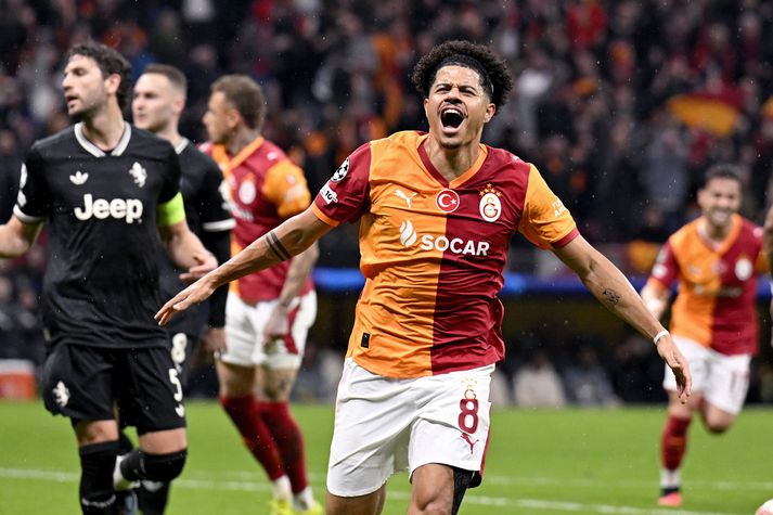 Galatasaray er í mjög góðri stöðu gegn Juventus. 