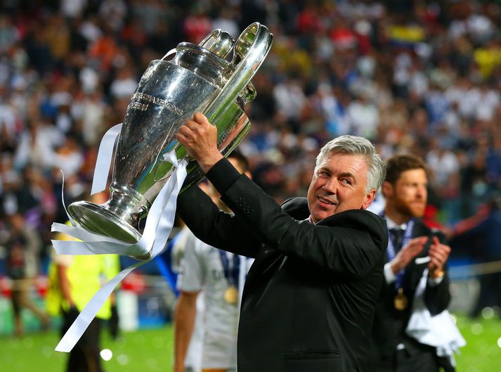 Carlo Ancelotti gerði Real Madrid að Evrópumeisturum 2014.