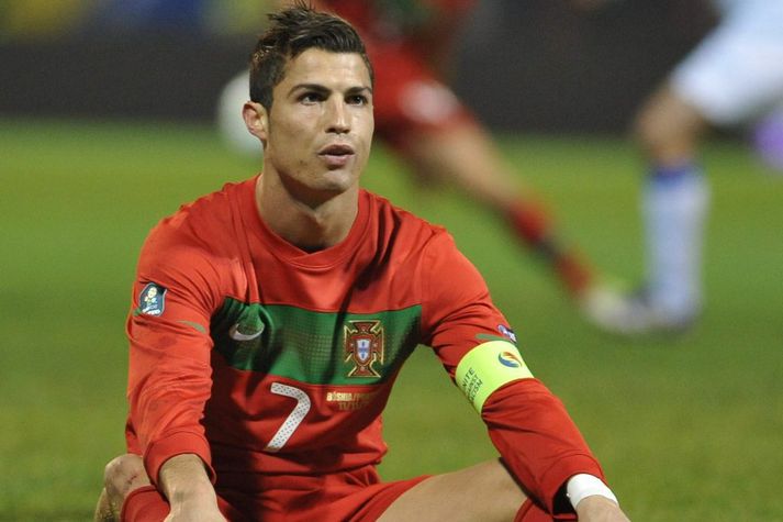 Brasilíski knattspyrnusnillingurinn Ronaldo.