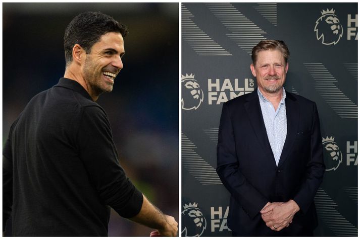 Peter Schmeichel varð fimm sinnum Englandsmeistari, þrívegis enskur bikarmeistari og einu sinni Evrópumeistari með Man Utd.