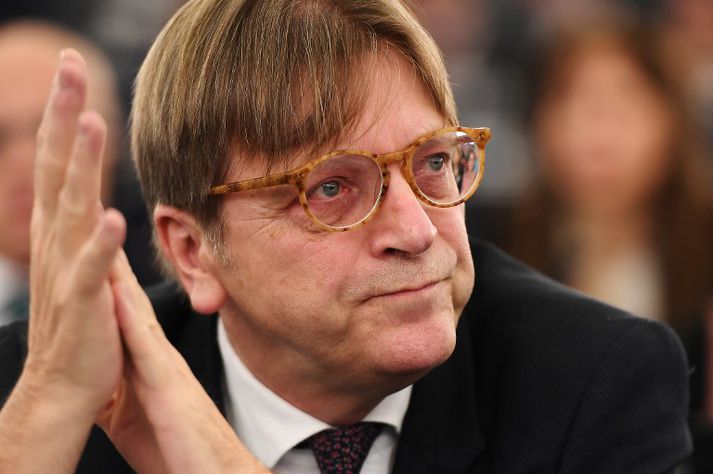 Guy Verhofstadt var frambjóðandi þinghóps Frjálslyndra demókrata.