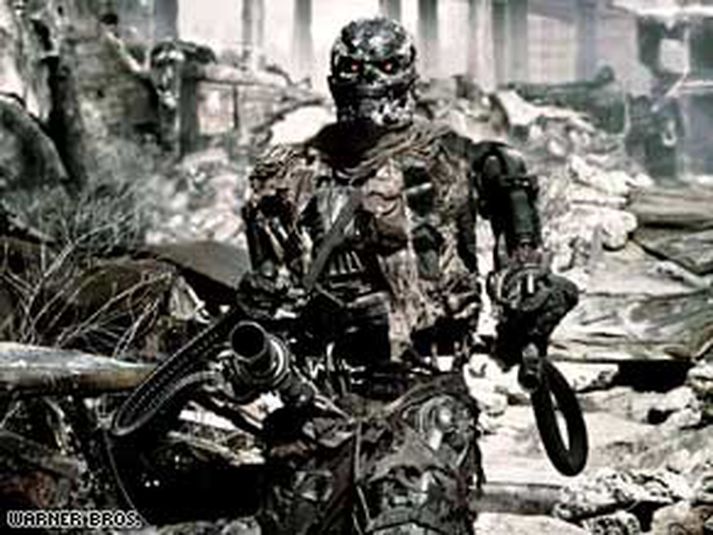 Þau eru ekki öll hugguleg, kvikindin sem Joseph McGinty Nichol býður upp á í Terminator Salvation.