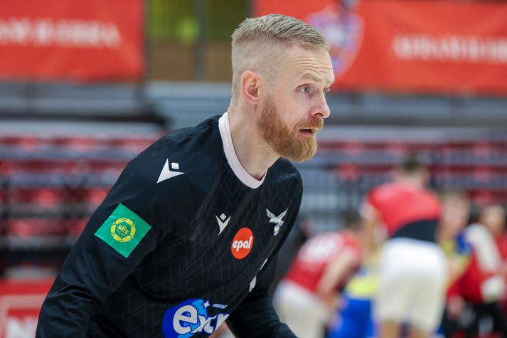 Björgvin Páll Gústavsson fór á kostum í kvöld.