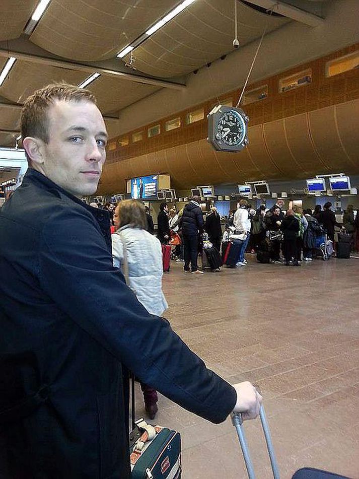 Davíð Örn Gunnarsson verður í farbanni þar til réttað hefur verið í máli hans.