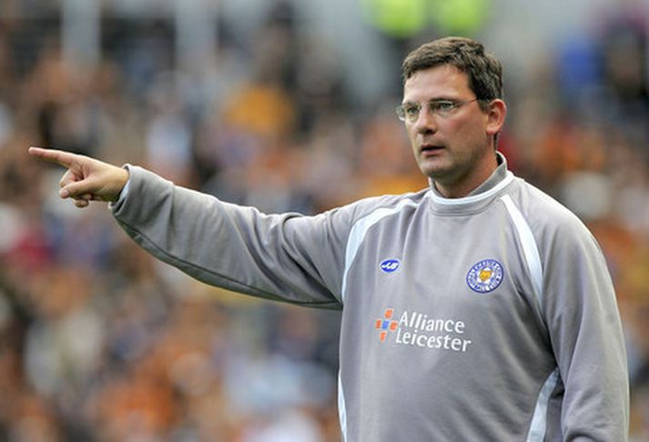 Craig Levein þegar hann var stjóri Leicester.