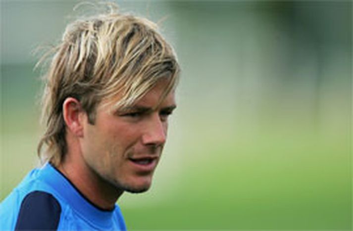 David Beckham er ekki bara hjá Real Madrid til að selja treyjur að sögn Florentino Perez forseta Real Madrid