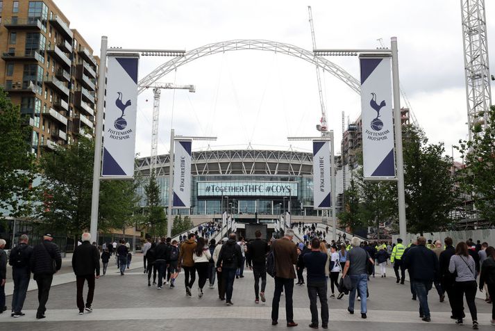 Wembley hefur verið heimavöllur Tottenham síðasta árið
