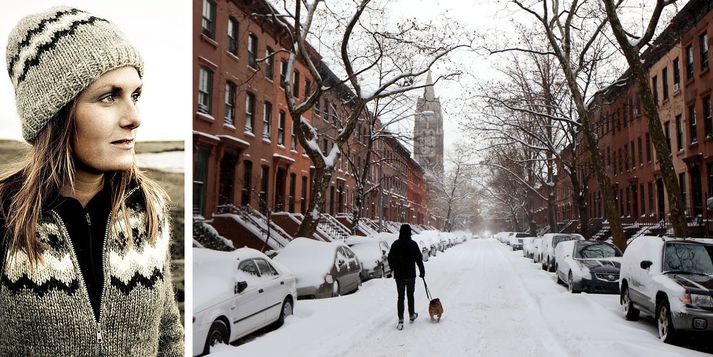 Hrund Þórsdóttir er stödd í New York.