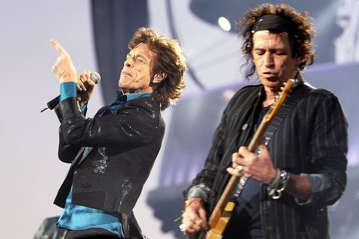 Með drottningarstæla Mick Jagger er ekki sérstaklega auðveldur í samstarfi að sögn Keiths Richards.Nordicphotos/AFP