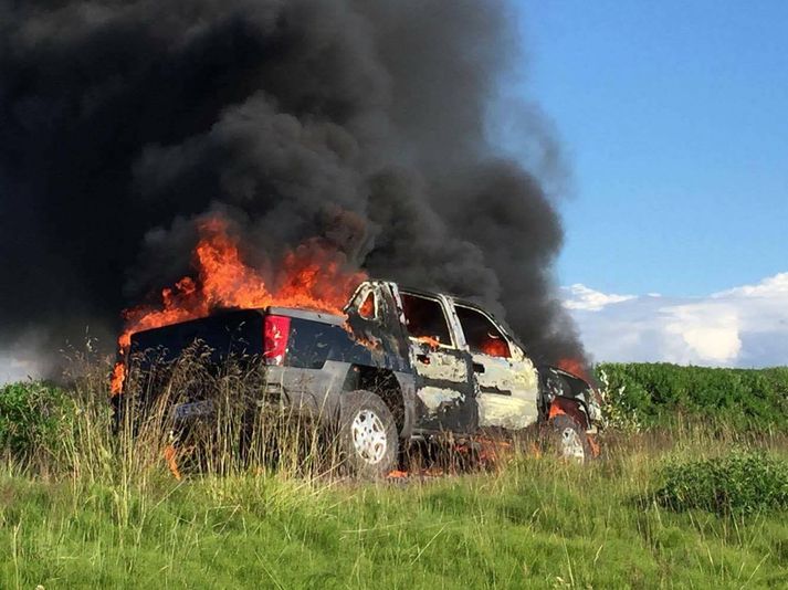 Bílinn er gjörónýtur.