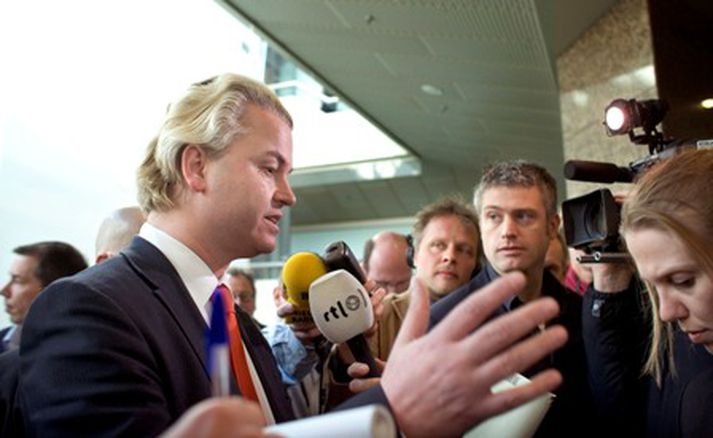 Geert Wilders hefur vakið mikið umtal í Hollandi fyrir mynd sína um Kóraninn sem hann lýsir sem fasistariti.