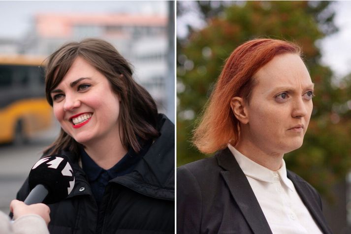 Dóra Björt og Alexandra Briem hafa báðar boðið sig fram.