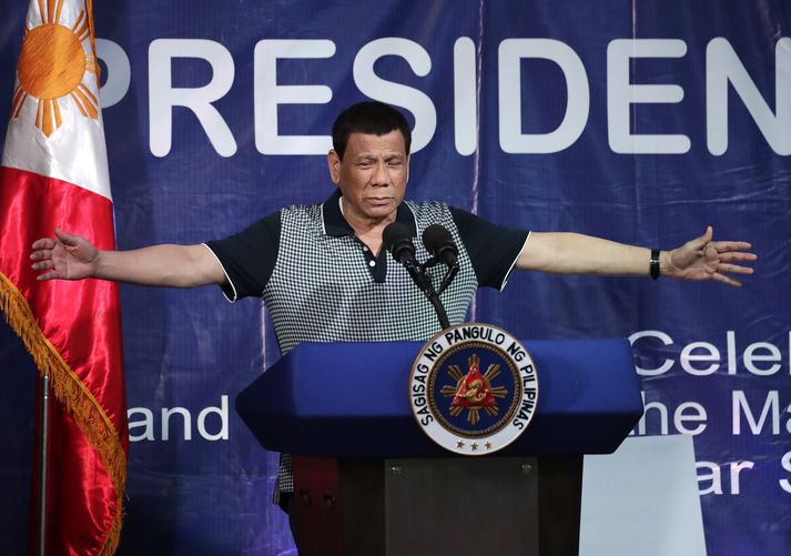 Rodrigo Duterte, forseti Filippseyja.