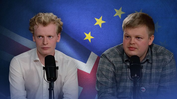 Kjartan Sveinn í Vinstri grænum segir „nei“ og Ármann Leifsson úr Samfylkingunni segir „já“.