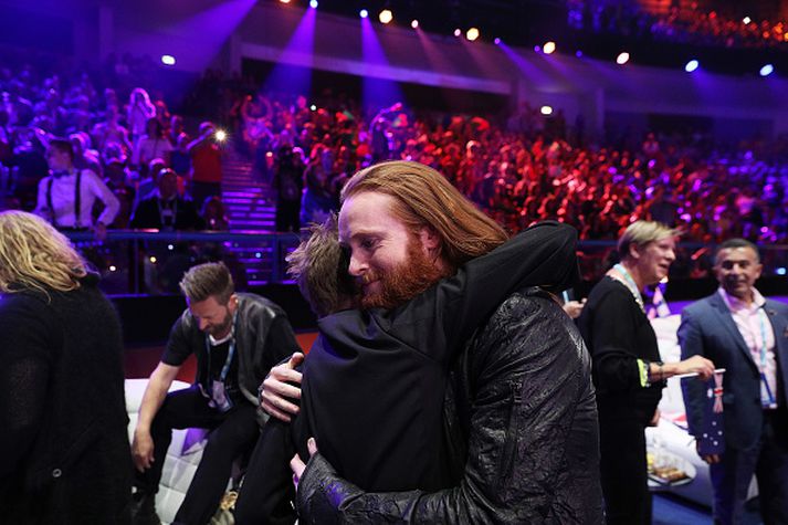 Það var söngvarinn Rasmussen sem flutti framlag Dana í Eurovision í ár.