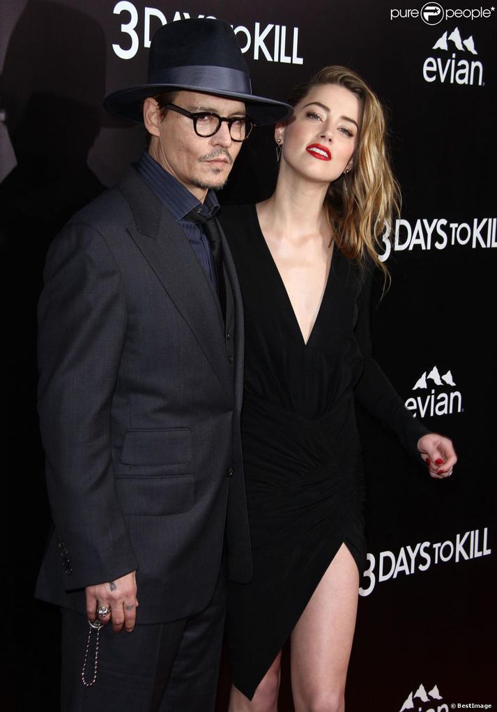 Johnny Depp og Amber Heards eru nýtrúlofuð.