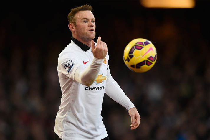 Wayne Rooney skorar minna á miðjunni.