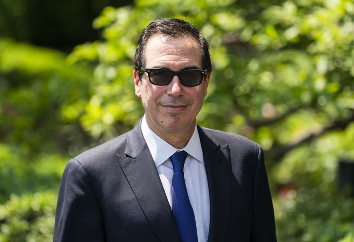 Mnuchin fjármálaráðherra reynir nú að koma í veg fyrir að Bandaríkjaþing komist yfir skattskýrslur Trump forseta.