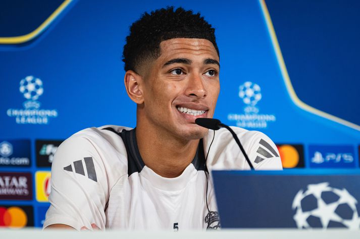 Jude Bellingham var kokhraustur fyrir seinni leik Real Madrid og Arsenal þrátt fyrir slæma stöðu.