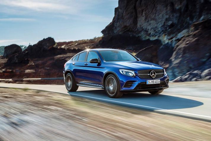 Mercedes Benz GLC Coupé er glænýr sportjeppi.