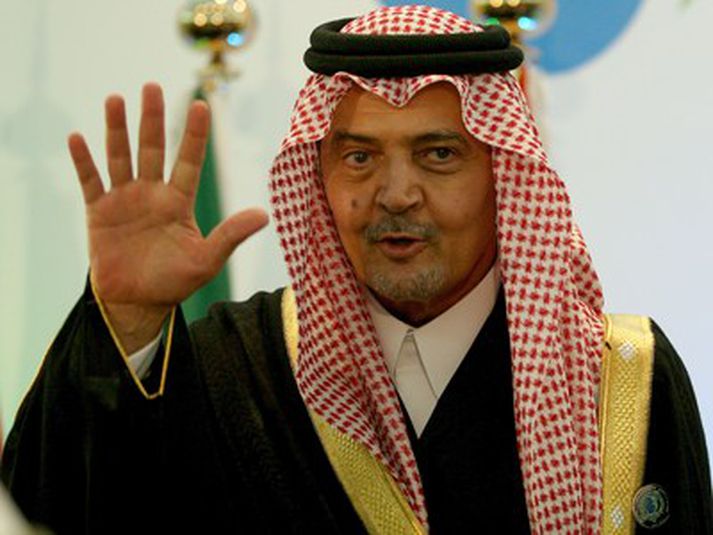 Saud al-Faisal prins og utanríkisráðherra Sádi-Arabíu.