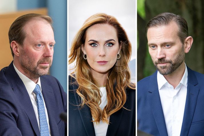 Sigurður Hannesson framkvæmdastjóri SI, Monika Hjálmtýsdóttir formaður Félags fasteignasala og Einar Þorsteinsson formaður borgarráðs telja aðgerðir Seðlabankans hafa haft mikil áhrif á húsnæðismarkaðinn.