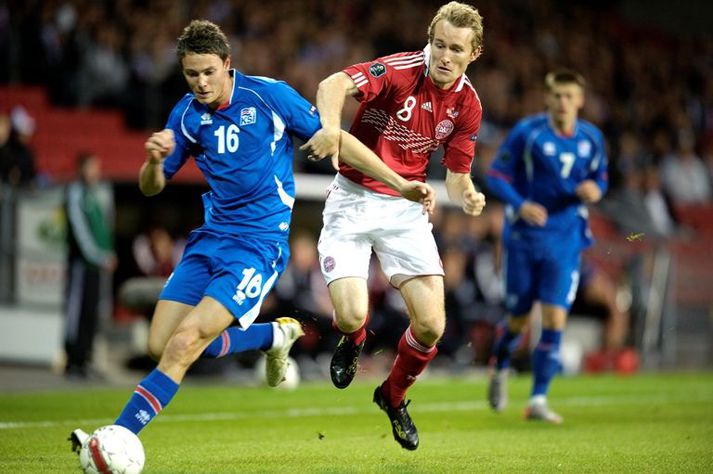Eggert Gunnþór gæti leikið gegn Portúgal.