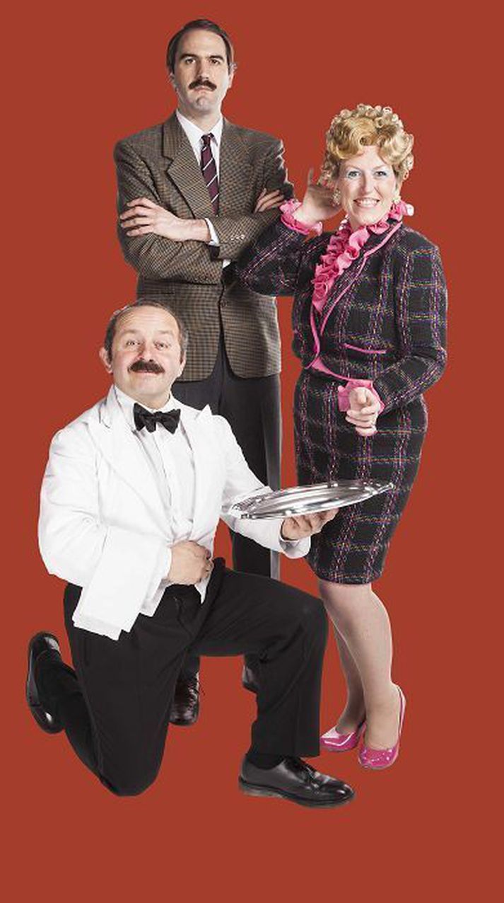 Það verður eflaust mikið hlegið í Iðnó þegar sýningin Fawlty Towers fer þar fram.