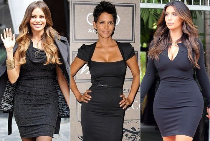 Þær Sofia Vergara, Halle Berry og Kim Kardashian þykja þær kynþokkafyllstu í Hollywood.