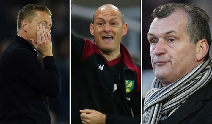 Garry Monk og Alex Neil spiluðu báðir undir stjórn Guðjóns Þórðarsonar hjá Barnsley.