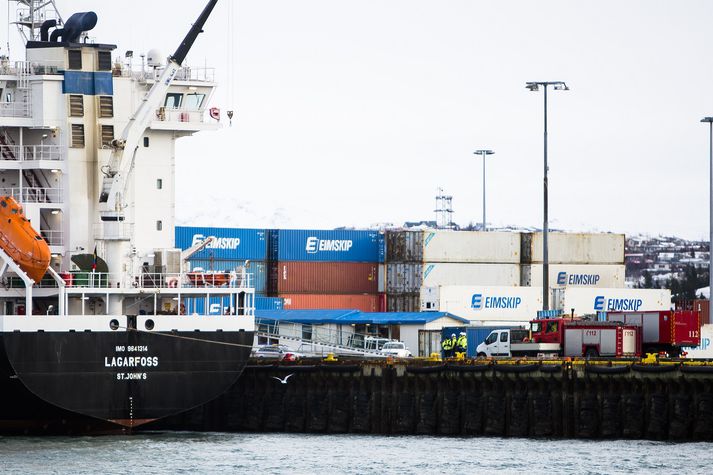 Eimskip undirritaði í janúar samning við skipasmíðastöð í Kína um smíði á tveimur 2.150 gámaeininga skipum.