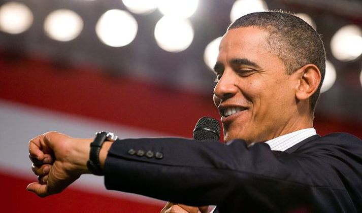 Barack Obama Vinsældir hans hafa dvínað verulega fyrsta árið.fréttablaðið/AP