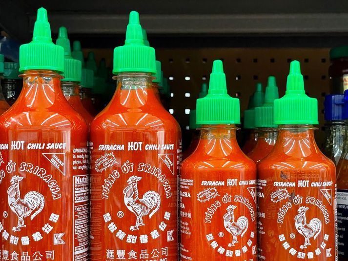 Hin fræga Sriracha sósa.