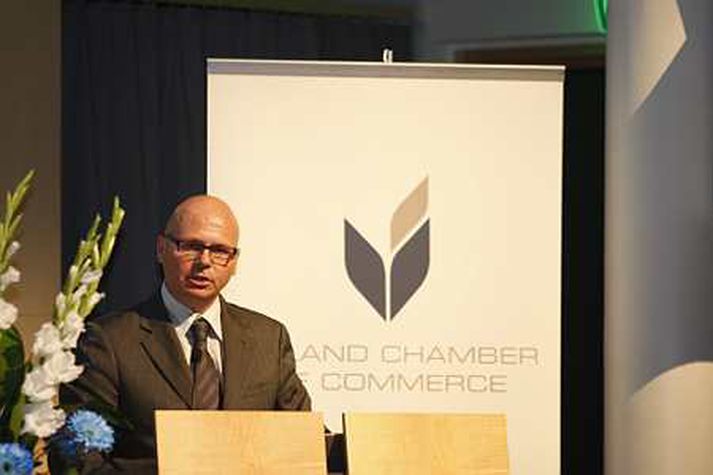 Erlendur Hjaltason, forstjóri Exista. 