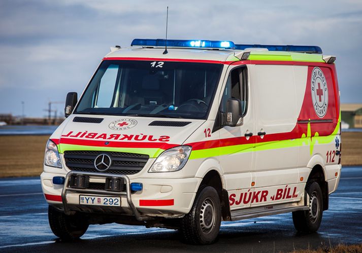 Ekið á átta ára gamalt barn