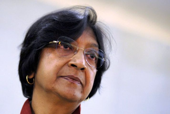 Navi Pillay, mannréttindafulltrúi Sameinuðu Þjóðanna.