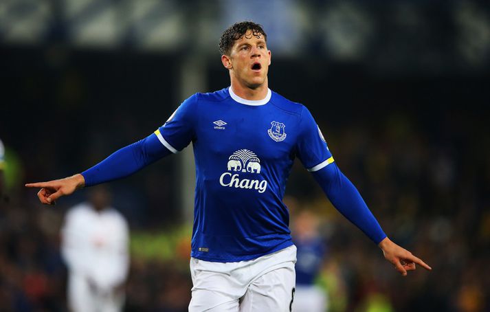 Ross Barkley í leik með Everton.