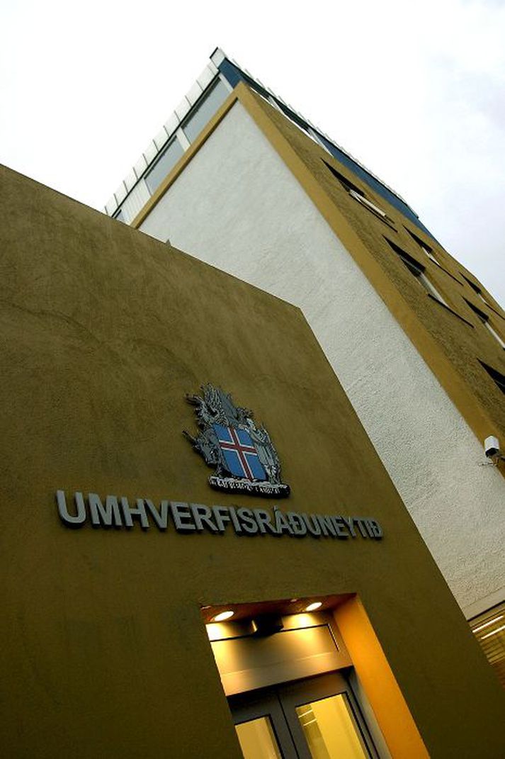 Umhverfisráðuneytið skilaði engum gögnum til Ríkisendurskoðunar sem fellur það þunglega.