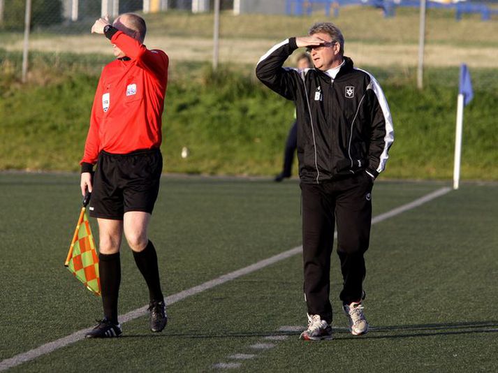 Bjarni Jóhannsson er þessa dagana að reyna að styrkja Stjörnuliðið.