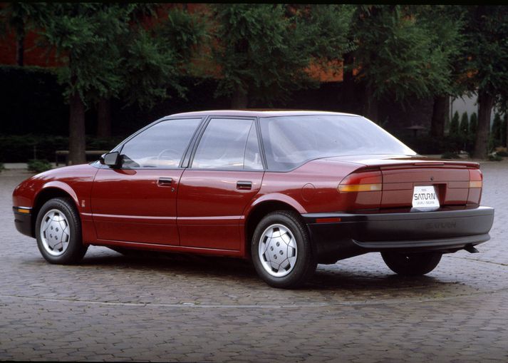 Saturn SL árgerð 1991 er ein táknmynd daprar framleiðslu Saturn.