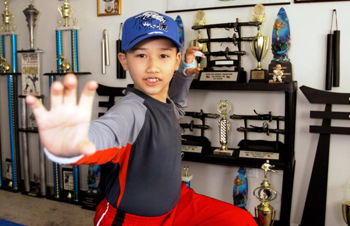 Cavalin er mikill aðdáandi Jackie Chan.