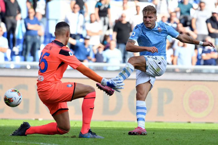 Ciro Immobile var allt í öllu í endurkomu Lazio