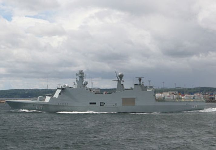 Danska herskipið Esbern Snare.