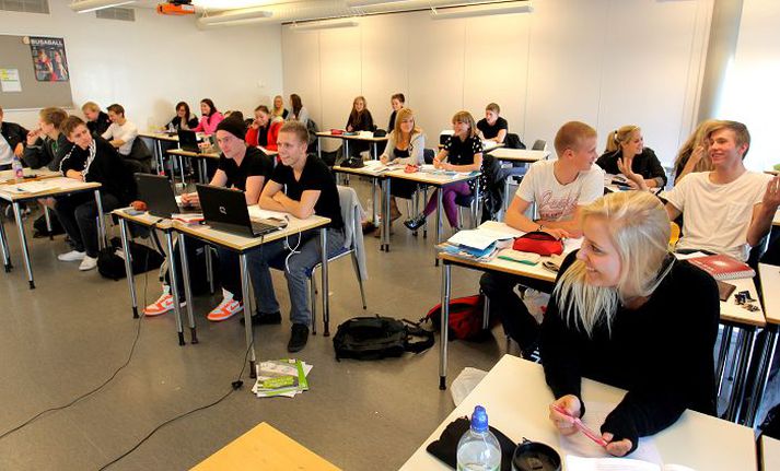Flestir nemendur vildu komast í Verzlunarskóla Íslands þetta árið, en 336 munu hefja þar nám í haust. Mynd/Valli