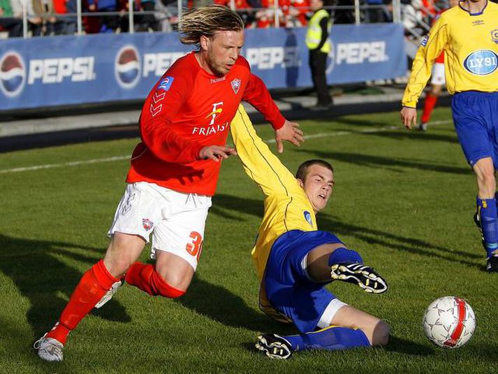 Marel Baldvinsson í leik gegn Grindavík