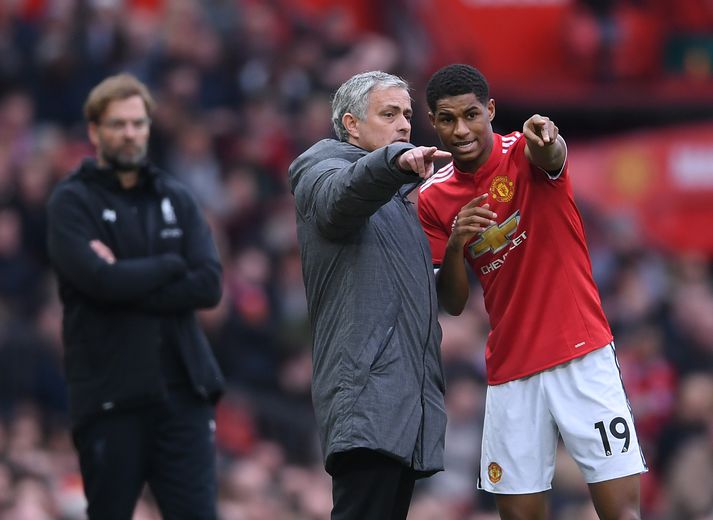 Rashford og Mourinho. Er framtíð í þessu samstarfi?