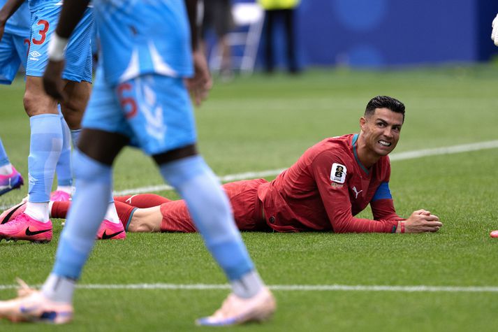 Cristiano Ronaldo er kokhraustur þrátt fyrir slaka frammistöðu hans í óvæntu jafntefli á móti Kongó.